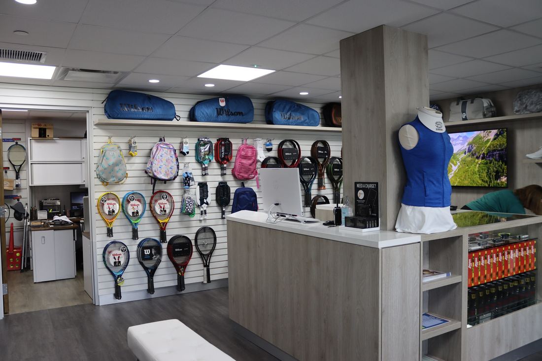 Racquets pro shop